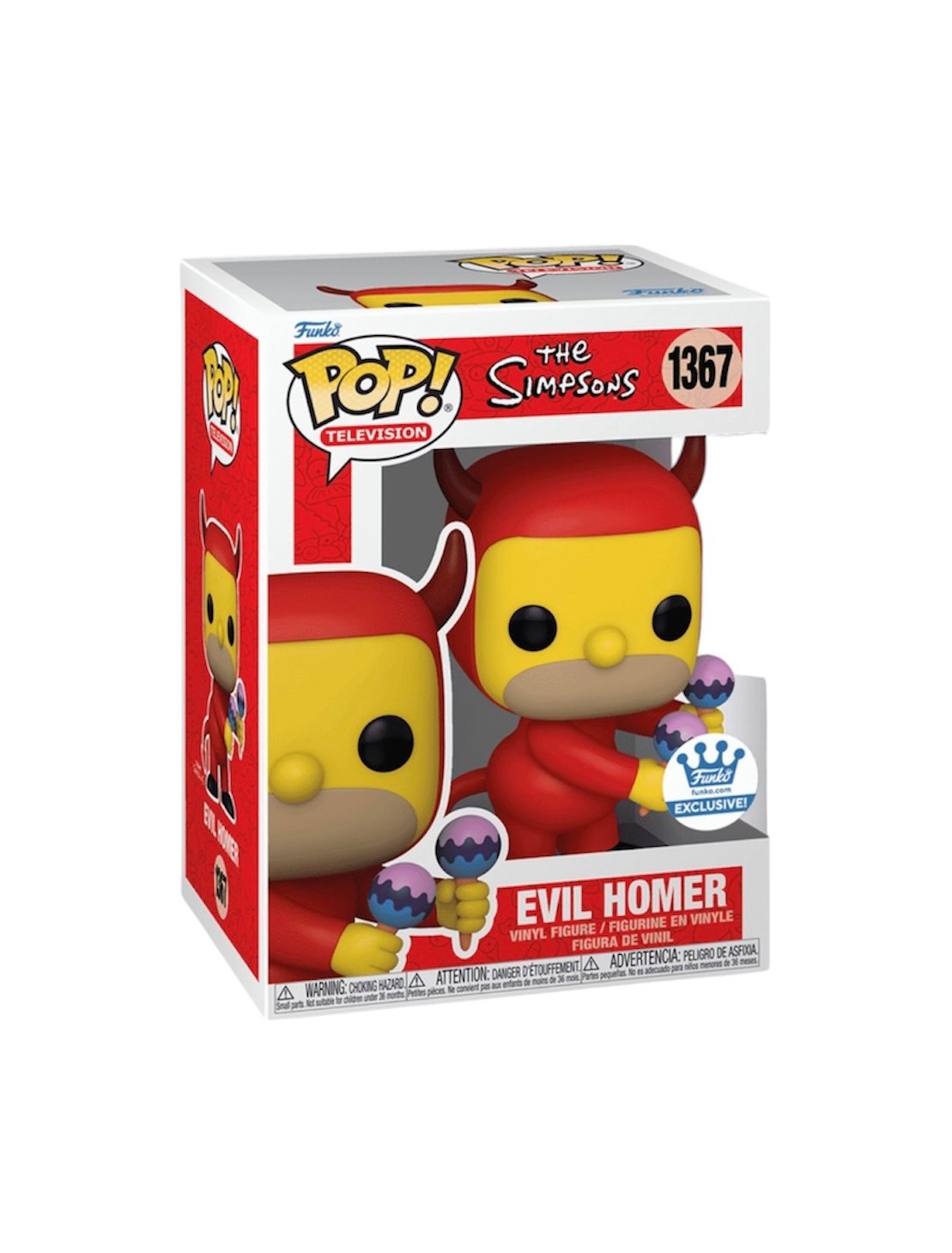 NWT Funko Exclusive Pop! The Simpsons Evil Homer