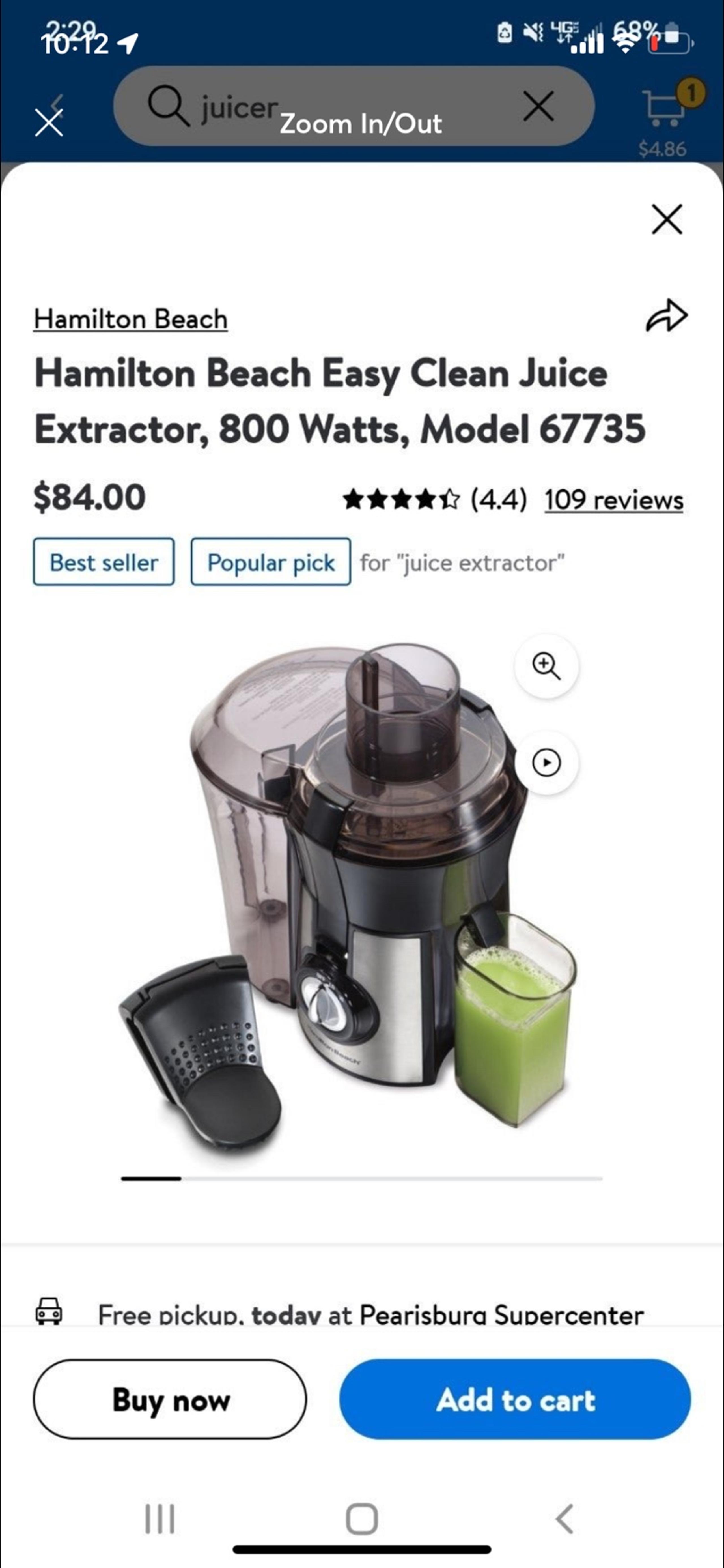 Hamilton Beach Juicer