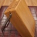 CUTCO Space Saver Knife Block 5-Slot Wood Honey Oak #1746