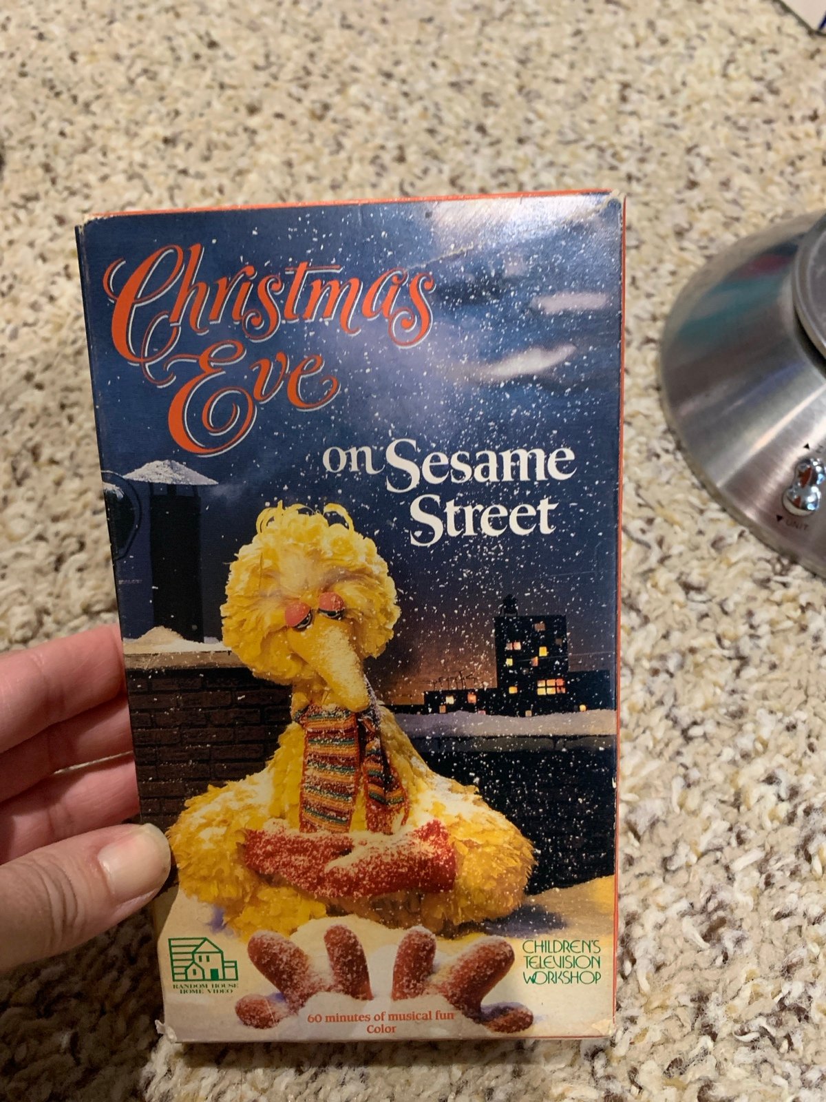 Christmas Sesame Street VHS
