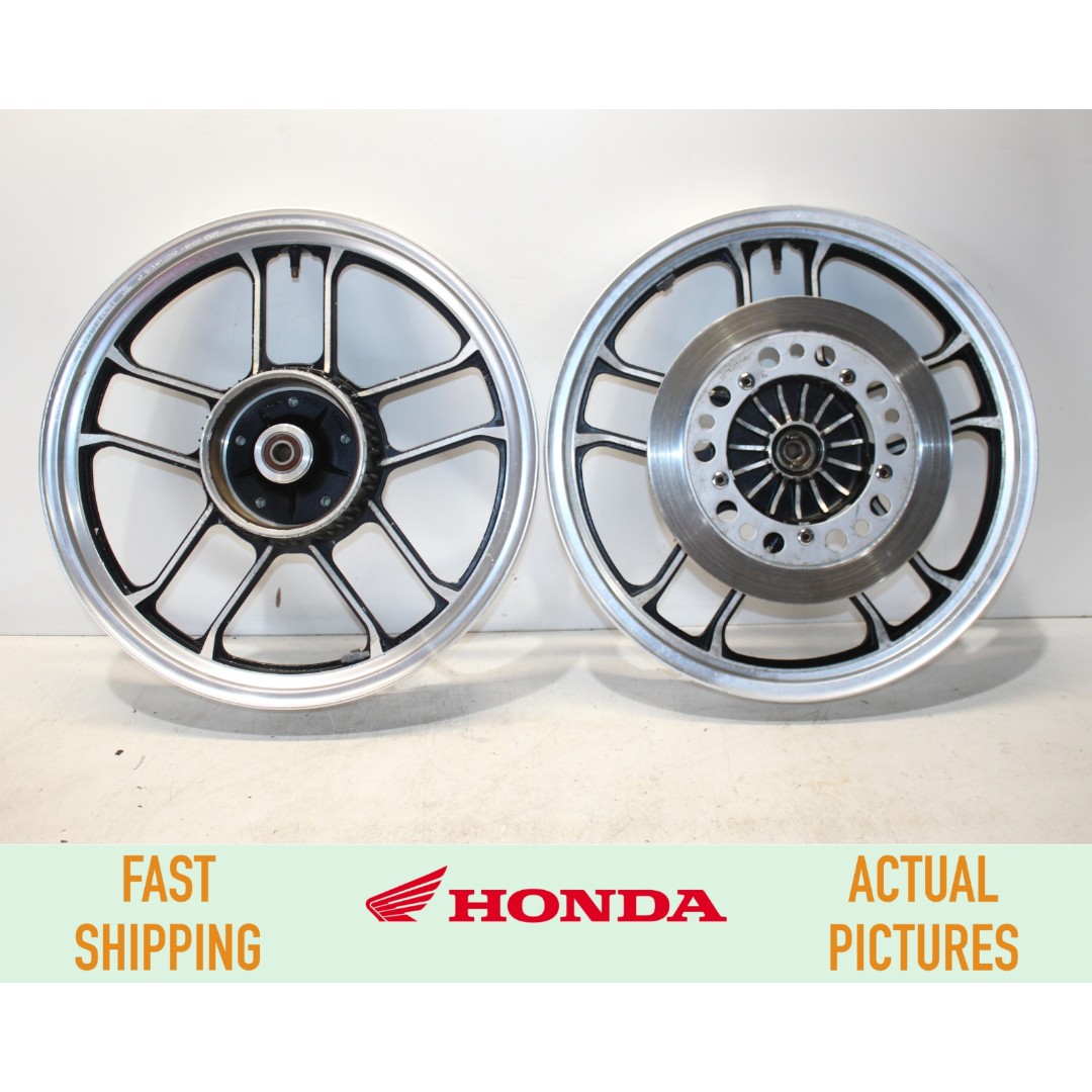 1982 - 1986 HONDA SHADOW VT500 FRONT & REAR RIMS M 1737