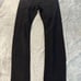 Mackeen Mens Black Flat Front Chrome Green Stud Distress Jeans Pant Size 38 NWT