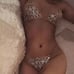 HEART RHINESTONE CRYSTAL BLING CHAIN BODY JEWELRY HARNESS BRA THONG LINGERIE SET