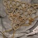 HEART RHINESTONE CRYSTAL BLING CHAIN BODY JEWELRY HARNESS BRA THONG LINGERIE SET
