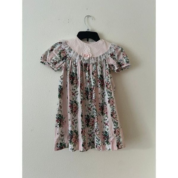 Carters Vintage Girl Floral dress size 6x