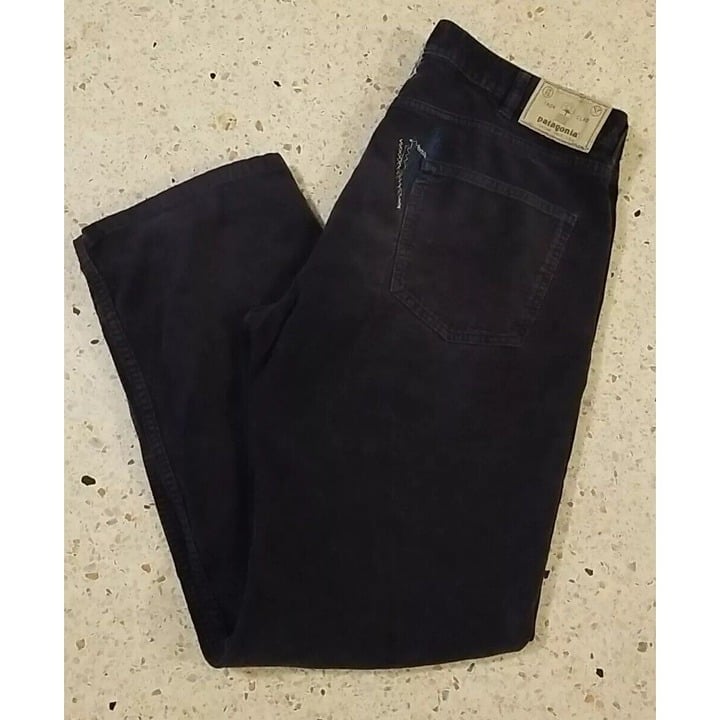 Patagonia Mens Size 34x29 Regular Fit Corduroy Pants Blue