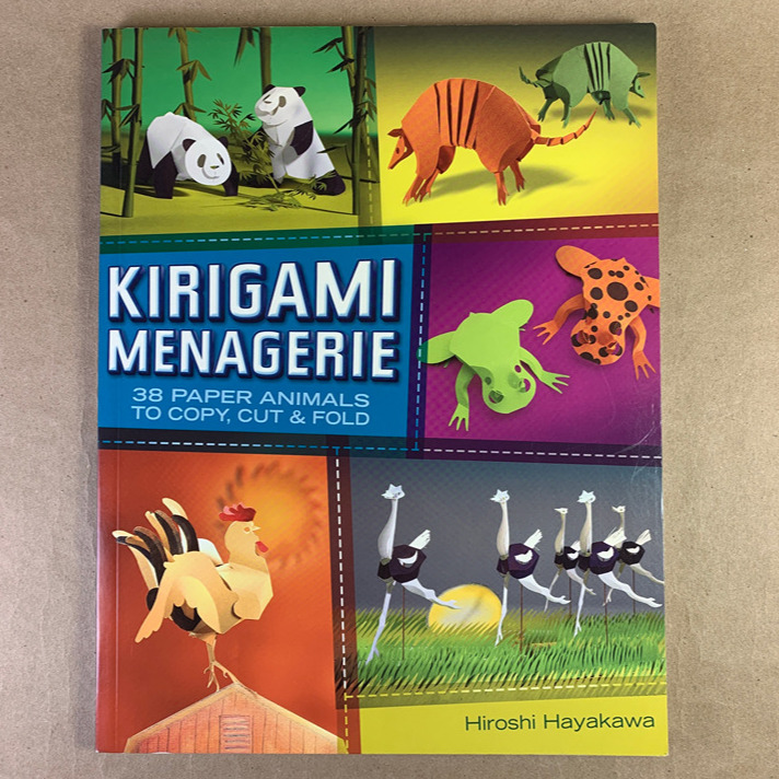 Kirigami Menagerie: 38 Paper Animals to Copy, Cut & Fold - Like New, Complete