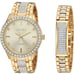 Mens Elgin Luxury Ice-tone With Matching Bracelet set.