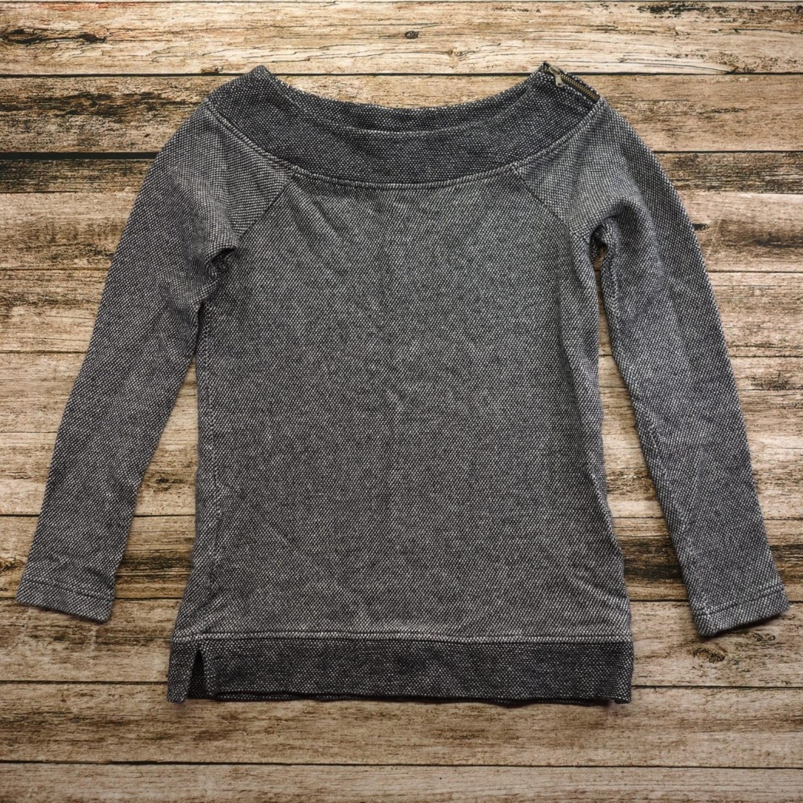 Ann Taylor Loft Women's Size XS Cotton Waffle Scoop Neck Sweater #1402