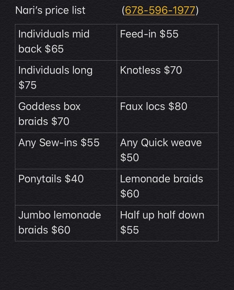 Hairstyles