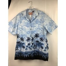 RJC Hawaii Made in the USA Short Sleeve Hawaiian Button up Shirt Mens Sz XL VTG