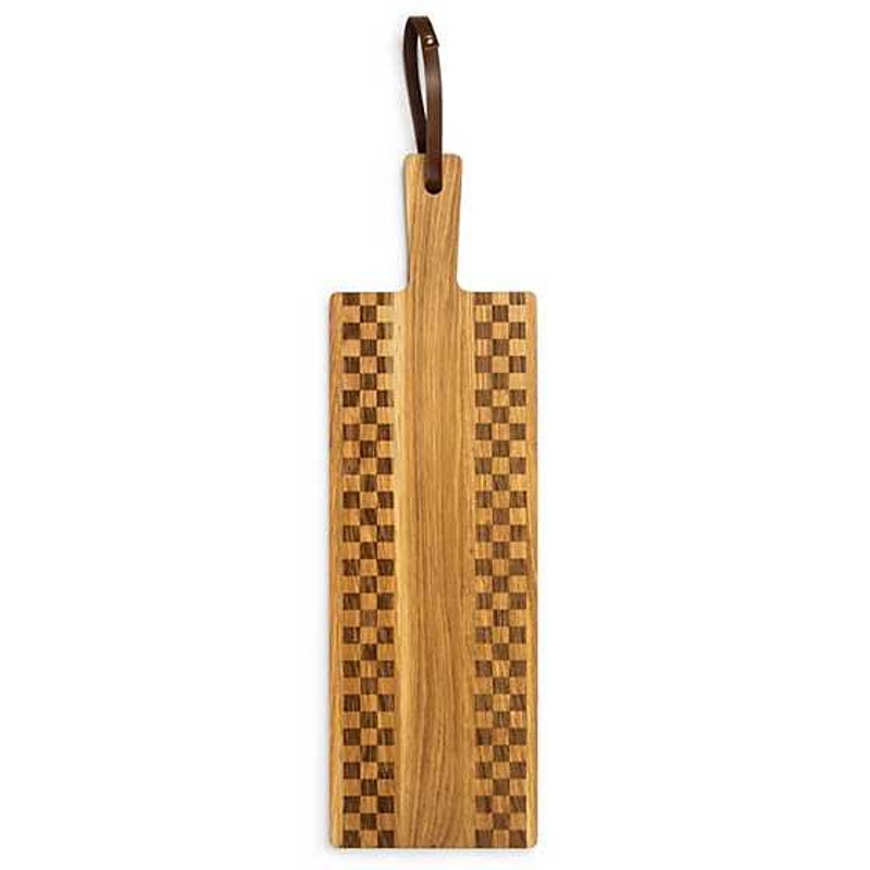 Mackenzie Childs Check Serving Board 20x6 NEW