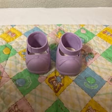 Vintage Cabbage Patch Kid Girl’s Purple Boots For CPK Girl Dolls All Occasions