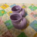 Vintage Cabbage Patch Kid Girl’s Purple Boots For CPK Girl Dolls All Occasions