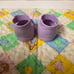 Vintage Cabbage Patch Kid Girl’s Purple Boots For CPK Girl Dolls All Occasions
