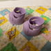 Vintage Cabbage Patch Kid Girl’s Purple Boots For CPK Girl Dolls All Occasions