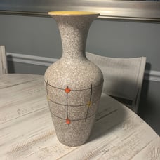 Scheurich German Keramik Lava Glaze MCM Vase