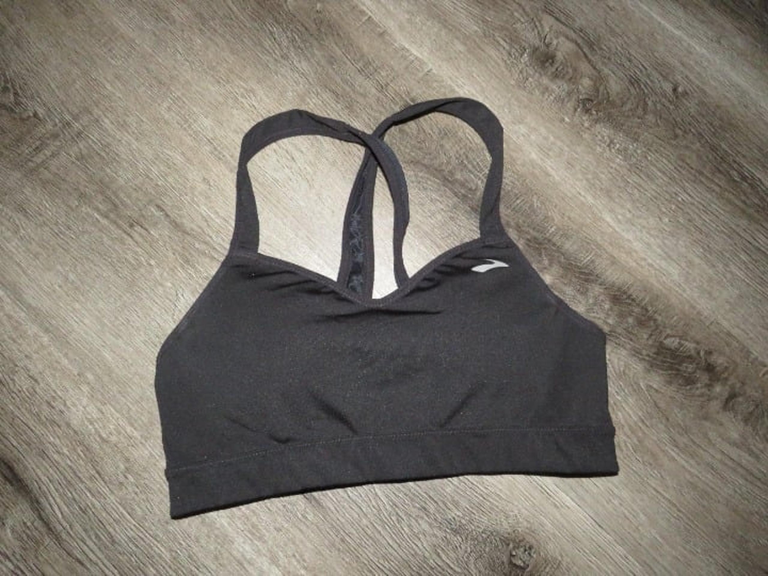 Brooks Black Padded Sports Bra Women's Size Small