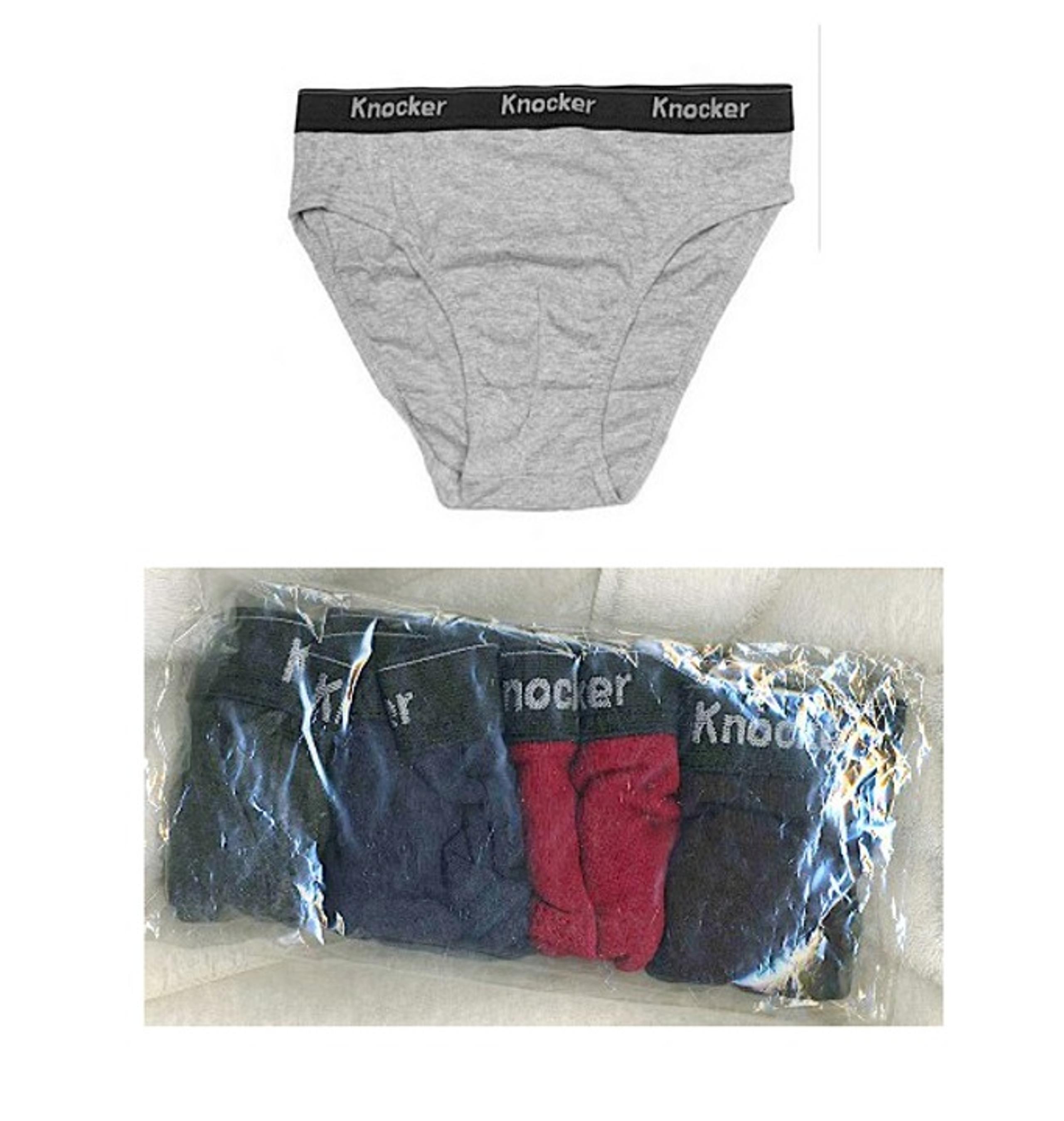 Knockers -underwear - mens - medium - briefs (4) - low rise no fly - new