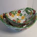 Temp-tations by Tara Floral Embroidery Nesting Bowls Red Yellow Flowers