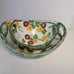 Temp-tations by Tara Floral Embroidery Nesting Bowls Red Yellow Flowers