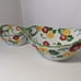 Temp-tations by Tara Floral Embroidery Nesting Bowls Red Yellow Flowers