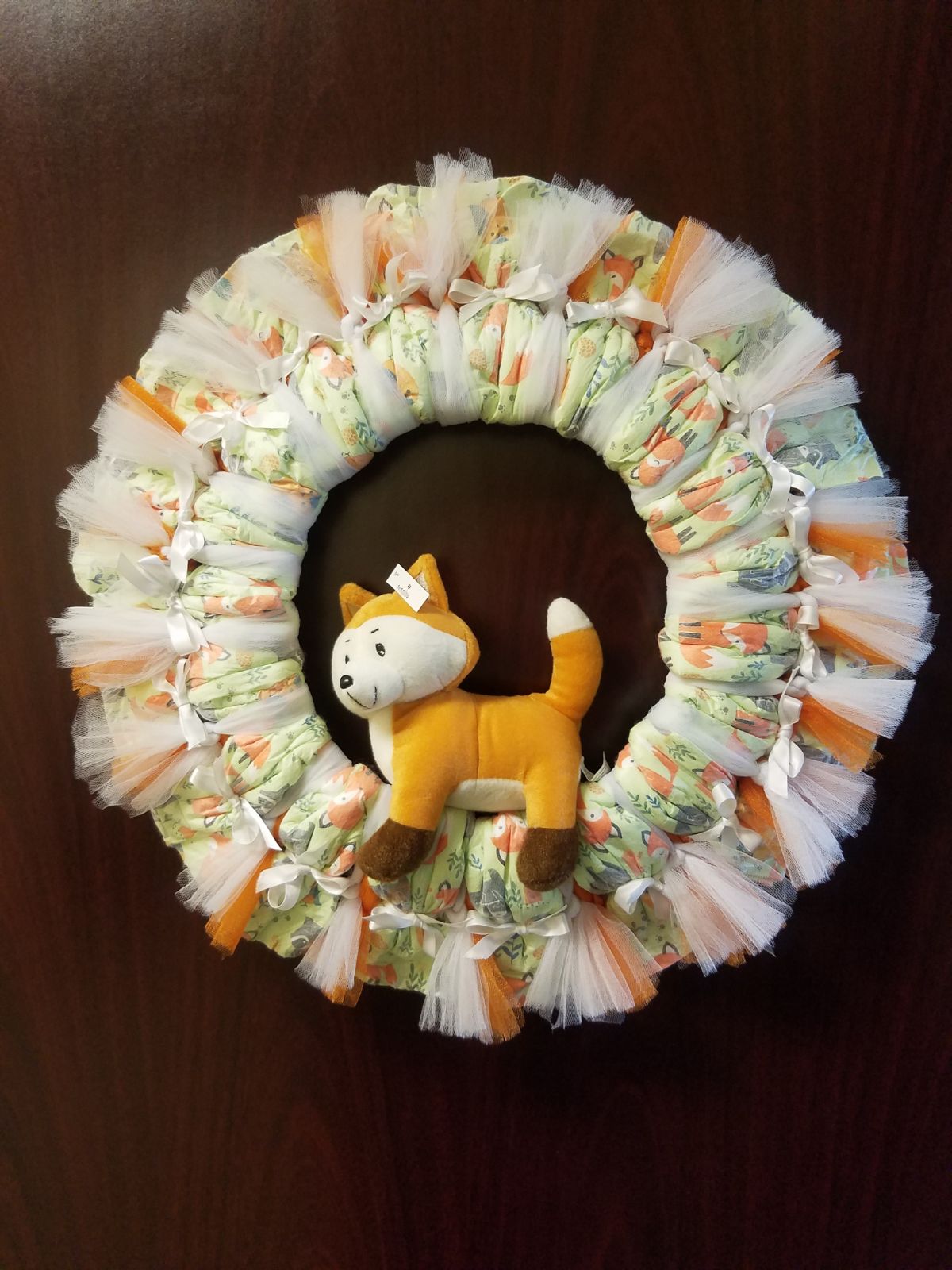 Diaper Wreath