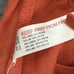 Free People Take Me With You Linen Blend Pants Drawstring Size XS ORANGE NWOT
