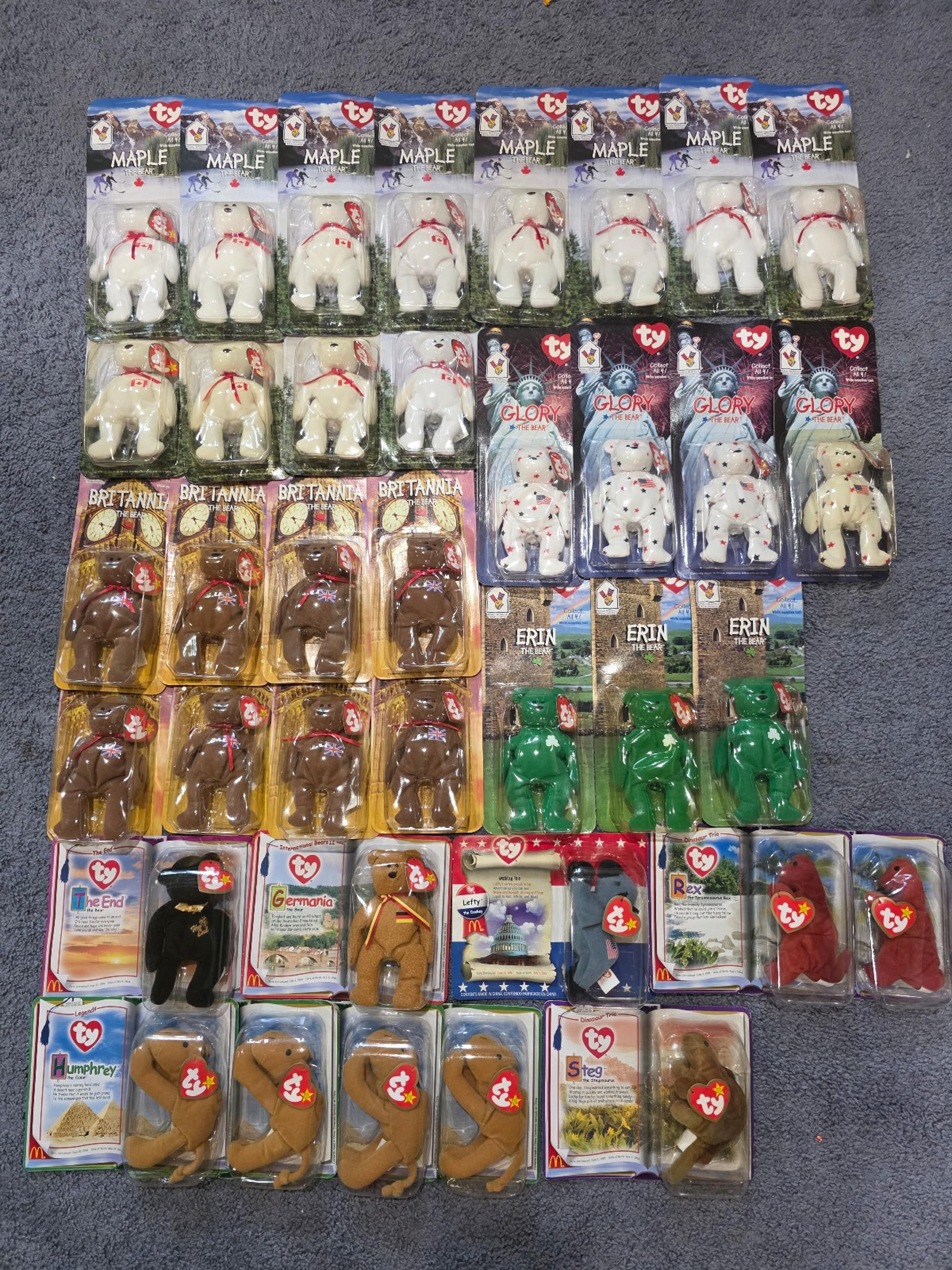 McDonald's TY Beanie Baby Lot MAKE OFFER