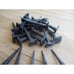 50 IRON CLAVOS NAILS, Hand Forged, Hooks Decorative Craft Tack 1 Wide 3 Nail