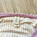 She Made Me Dhari Crochet Halter Bikini Top & Bottom Set in Lavender Purple M/L