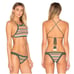 She Made Me Dhari Crochet Halter Bikini Top & Bottom Set in Lavender Purple M/L