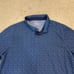 UnTuckit Men’s Navy Geometric Polo Shirt XL