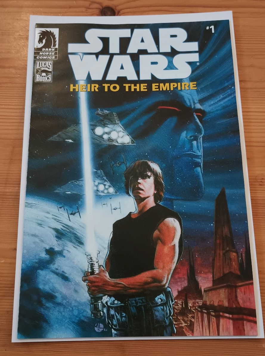Star Wars Heir to the Empire #1 - Hasbro Variant - 1st Thrawn VF/NM Comic!