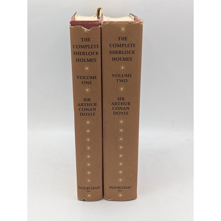 Sherlock Holmes Collection: Complete Volumes 1 & 2 (Doubleday) Vintage Set HC