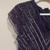Adrianna Papell EU 48 Purple Beaded Maxi Formal Dress