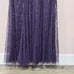 Adrianna Papell EU 48 Purple Beaded Maxi Formal Dress