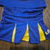 Colosseum Kids LSU Tigers Cheerleader Uniform Outfit 2T  Louisiana Football NWT.