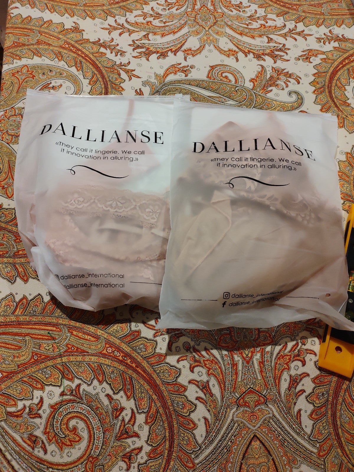 Dallianse Lingerie Emma (L) and Daniella (One Size fits some)