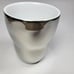 2009 Starbucks CHROME MIRROR Tumbler Cup Mug 8oz NO LID Aida