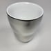 2009 Starbucks CHROME MIRROR Tumbler Cup Mug 8oz NO LID Aida