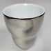 2009 Starbucks CHROME MIRROR Tumbler Cup Mug 8oz NO LID Aida