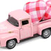 Mini Valentine’s Day Metal Farm Truck with 2 Hearts
