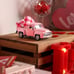 Mini Valentine’s Day Metal Farm Truck with 2 Hearts