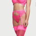 XL VERY SEXY Panty Underwear Thong V-String Lace Mesh Brazilian Bombshell pink