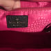 kate spade black and white leather satchel