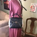 kate spade black and white leather satchel