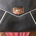 kate spade black and white leather satchel