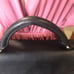 kate spade black and white leather satchel