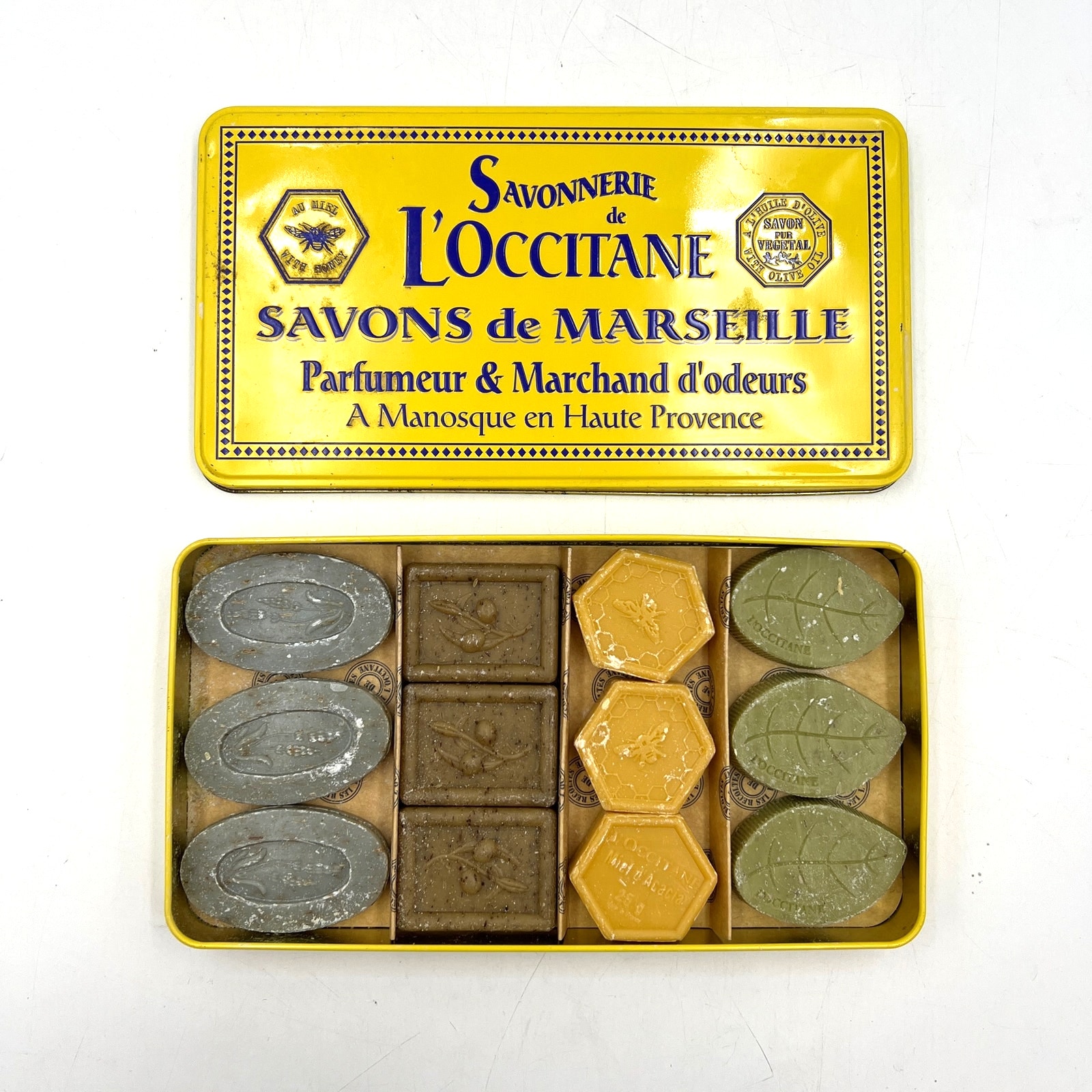 Savonnerie de L'Occitane Savons De Marseille Olive Oil Honey Lavender Verbena